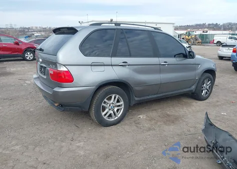 2004 BMW X5 3.0I z USA, uszkodzony, nr VIN 5UXFA13544LU40696